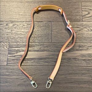 LV design Leather Shoulder Strap